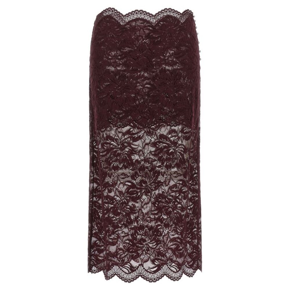 Paco Rabanne Women Lace Skirt